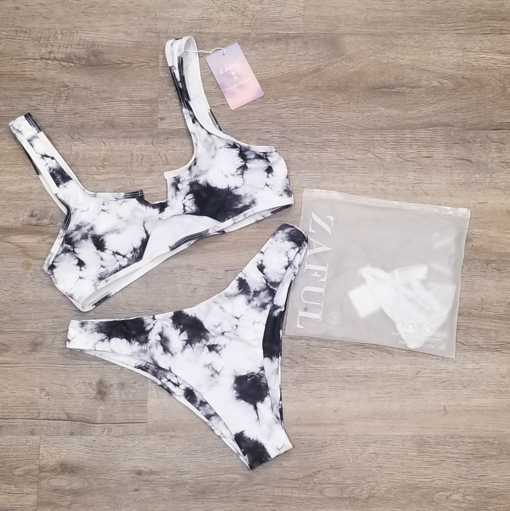 Zaful Tie Dye Bikini
